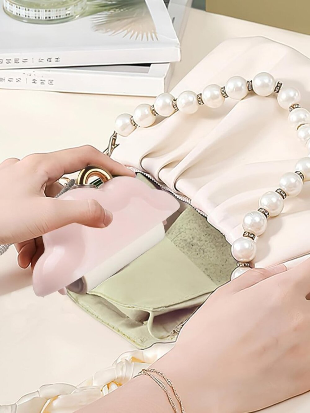 Mini Lint Roller Travel Size, Reusable Lint Roller for Travel